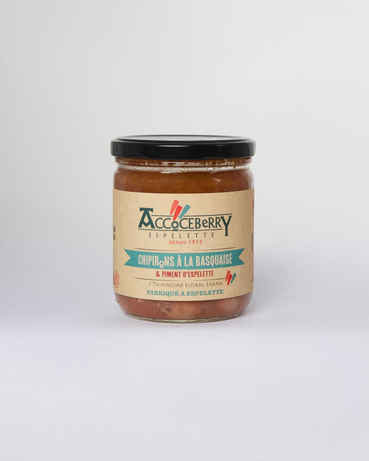 Chipirons à la basquaise