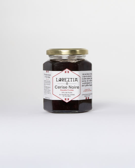 Confiture de cerise noire recette fruitée