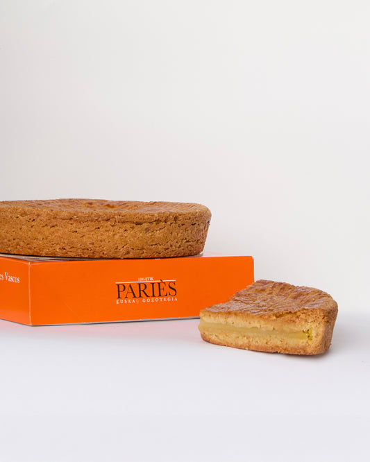 Gâteau basque crème