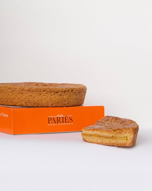 Gâteau basque aux agrumes