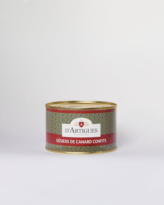 Gésiers de canard confits