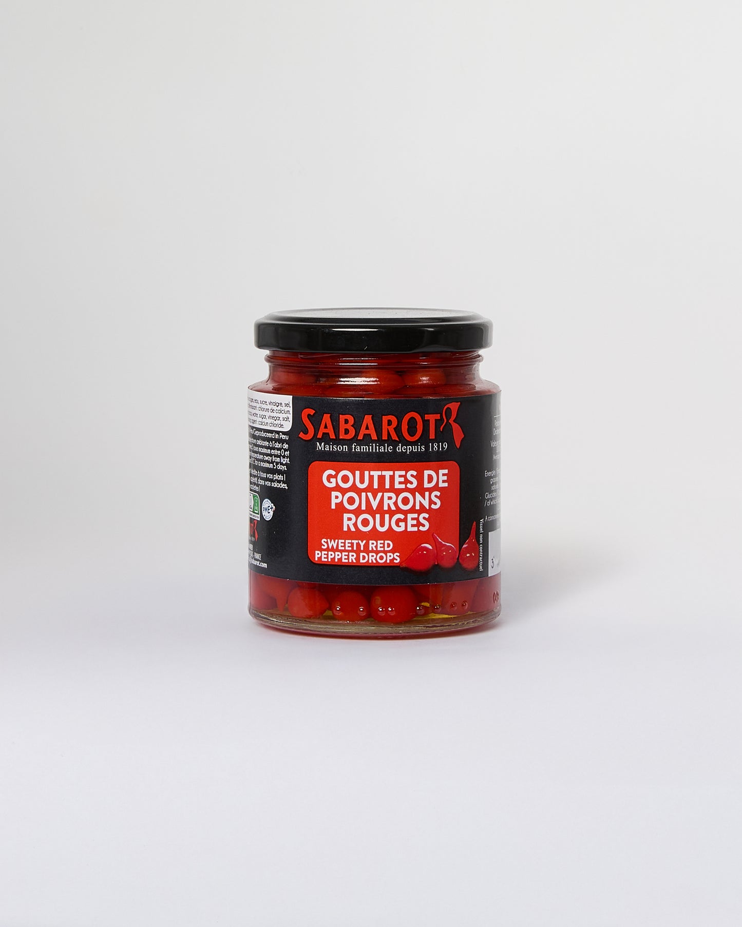 Gouttes de poivrons