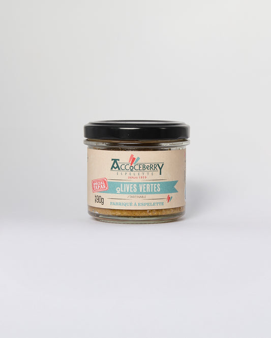 Tapenade d'olives vertes
